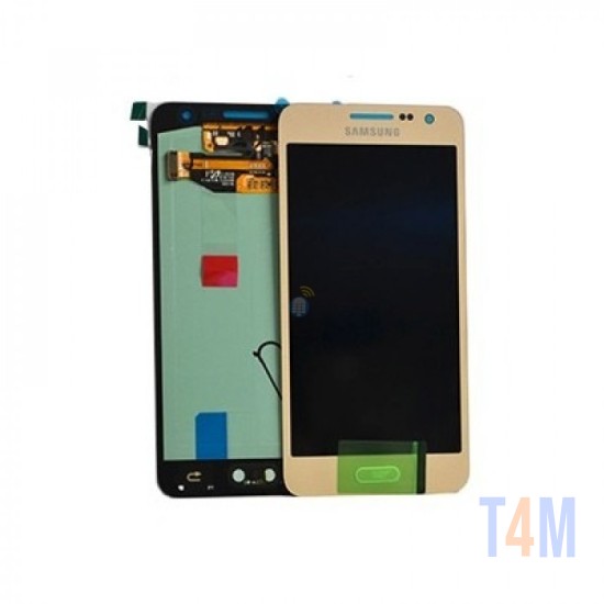 TOUCH+DISPLAY SAMSUNG GALAXY A3/A300F DOURADO (SERVICE PACK GH97-16747F)